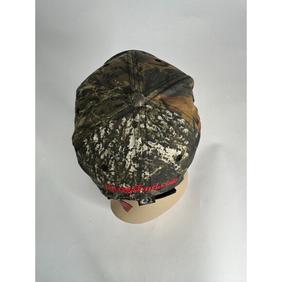 Realtree Camo RingS End Cap OSFM Embroidered Logo & American Flag - Picture 6 of 16